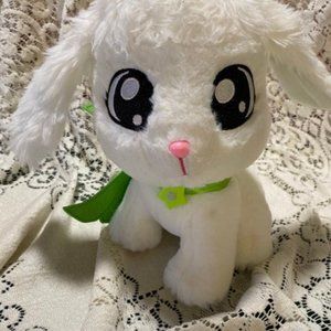 Tic Tac Toy Plush dog puppy with glitters eyes and shinning fur